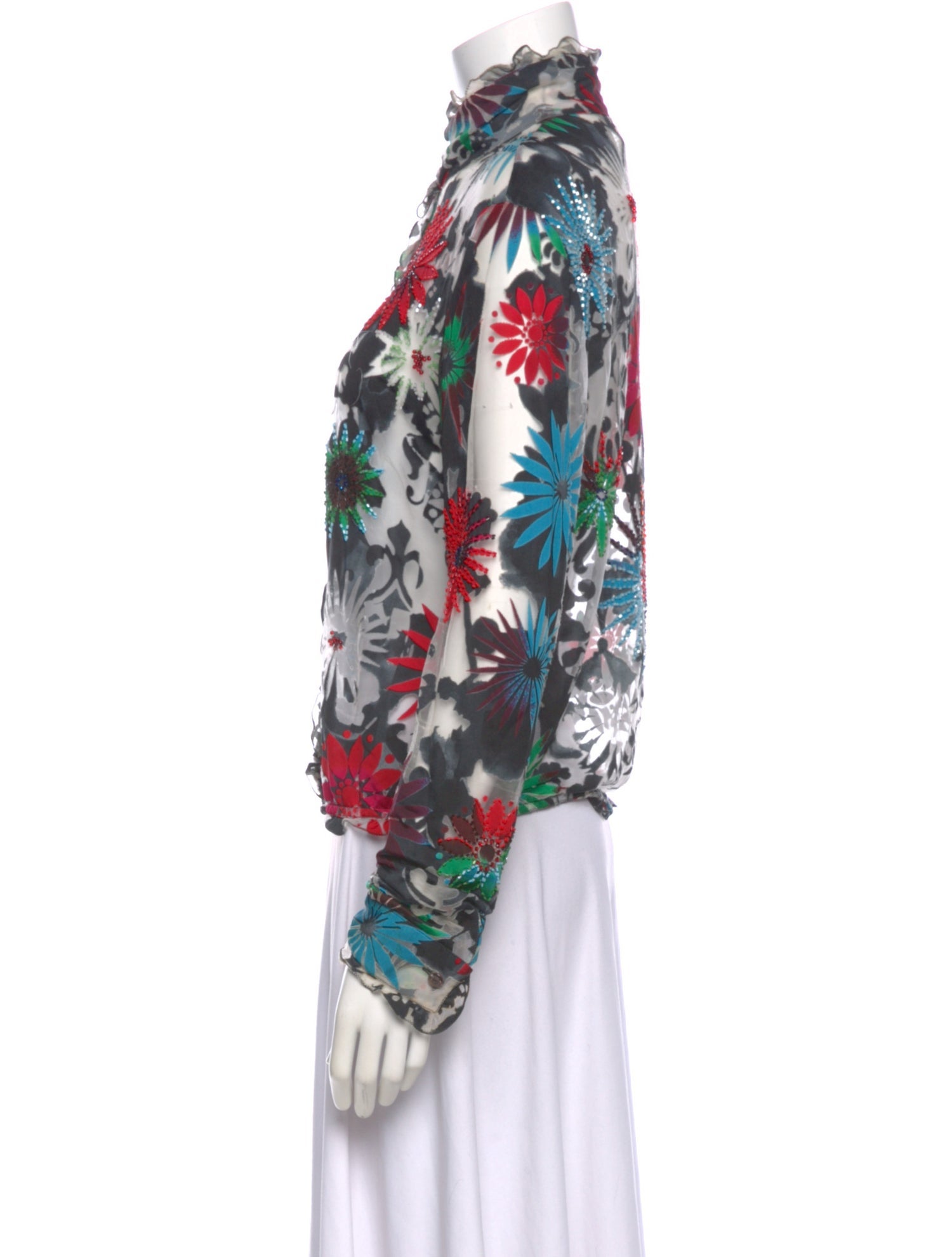 Gianni Versace Vintage 1997 Blouse