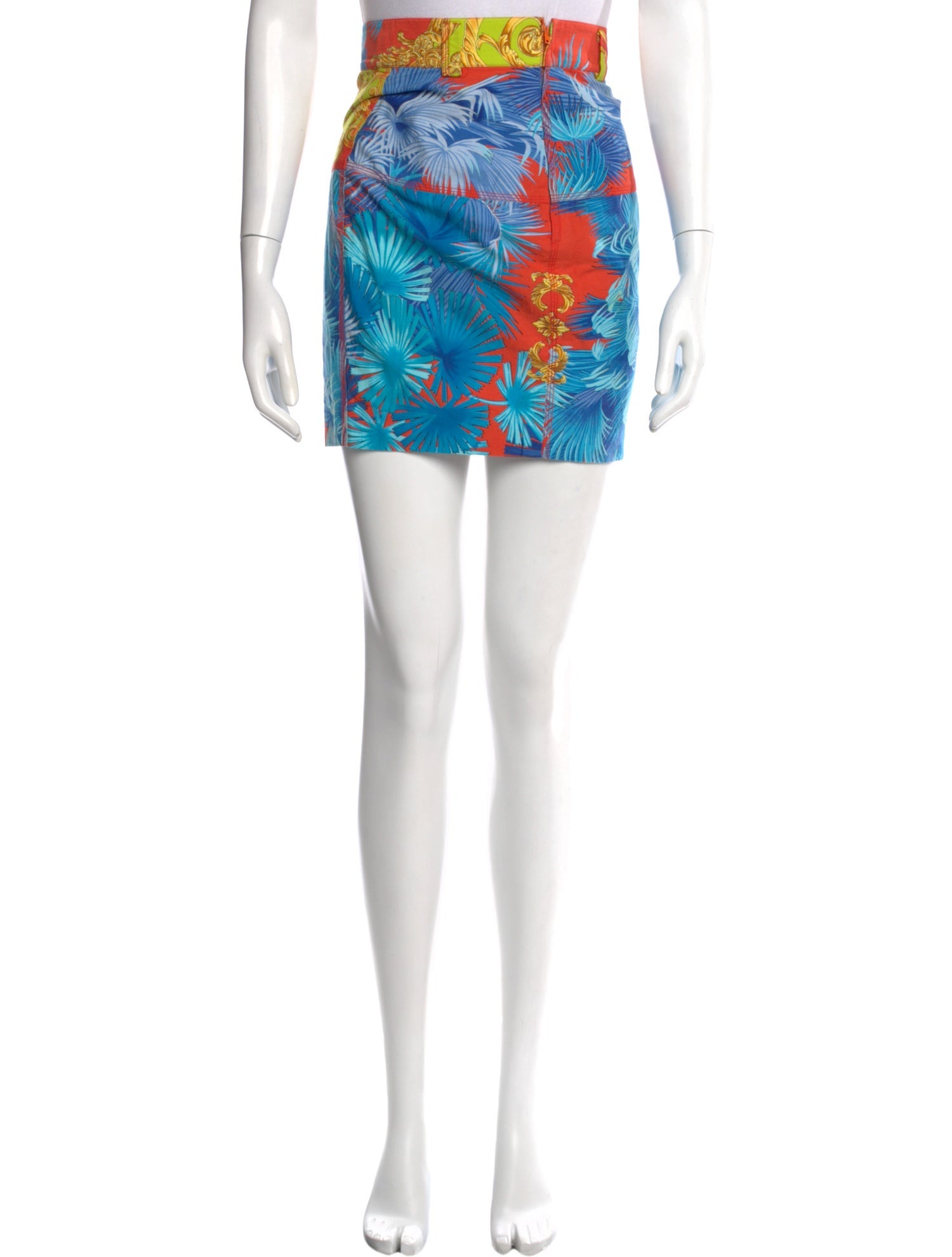 Gianni Versace 1990's Mini Skirt