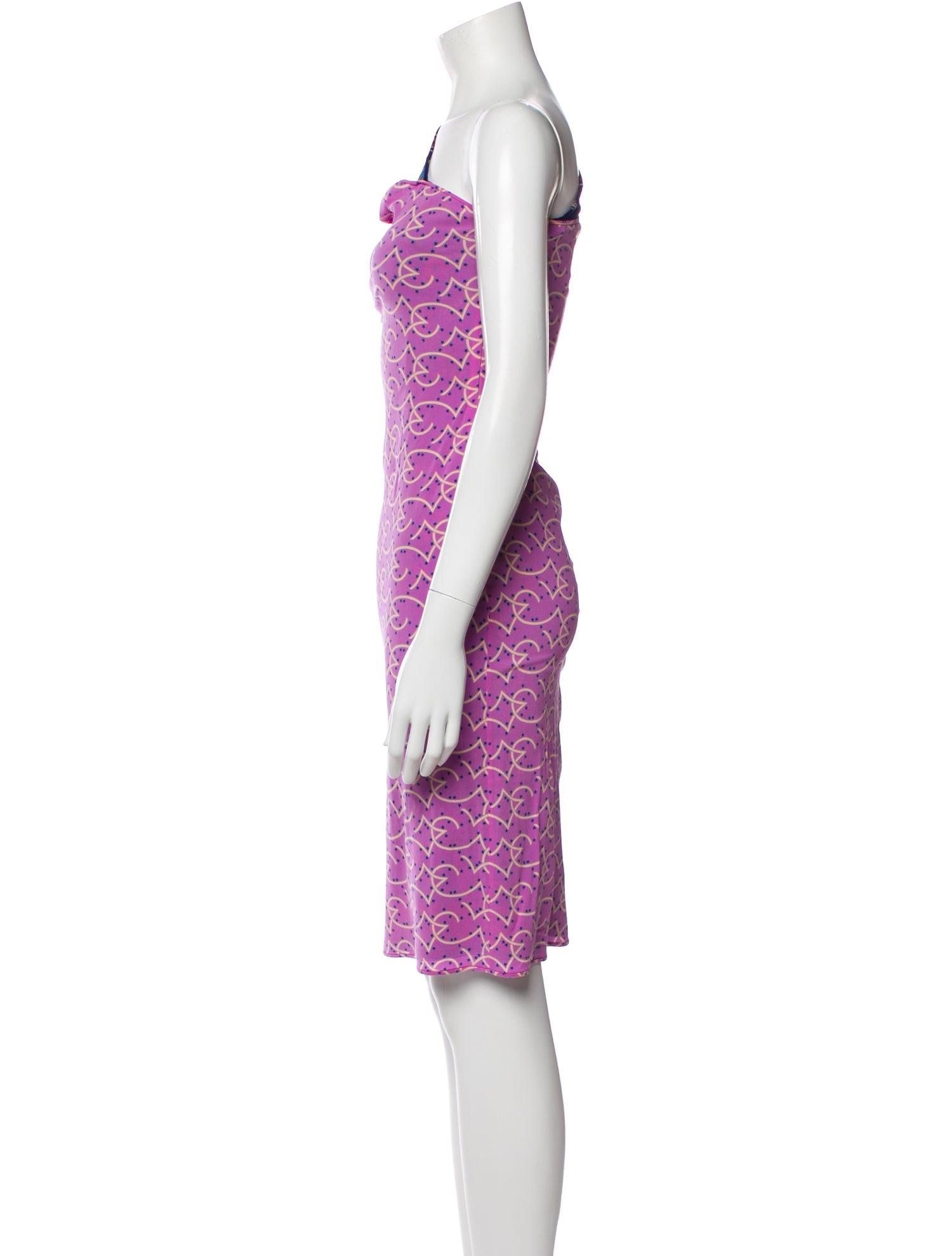 Gianni Versace Vintage Knee-Length Dress