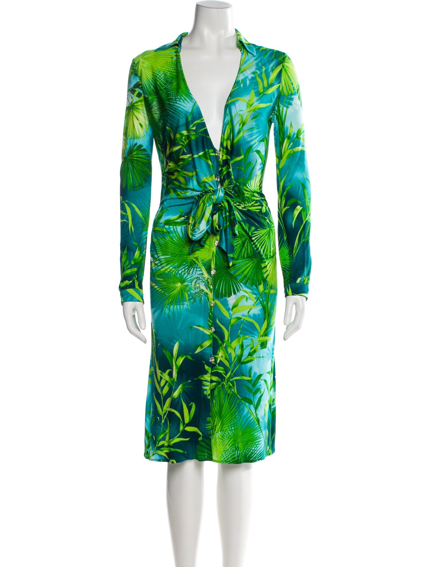 Gianni Versace Vintage Midi Length Dress