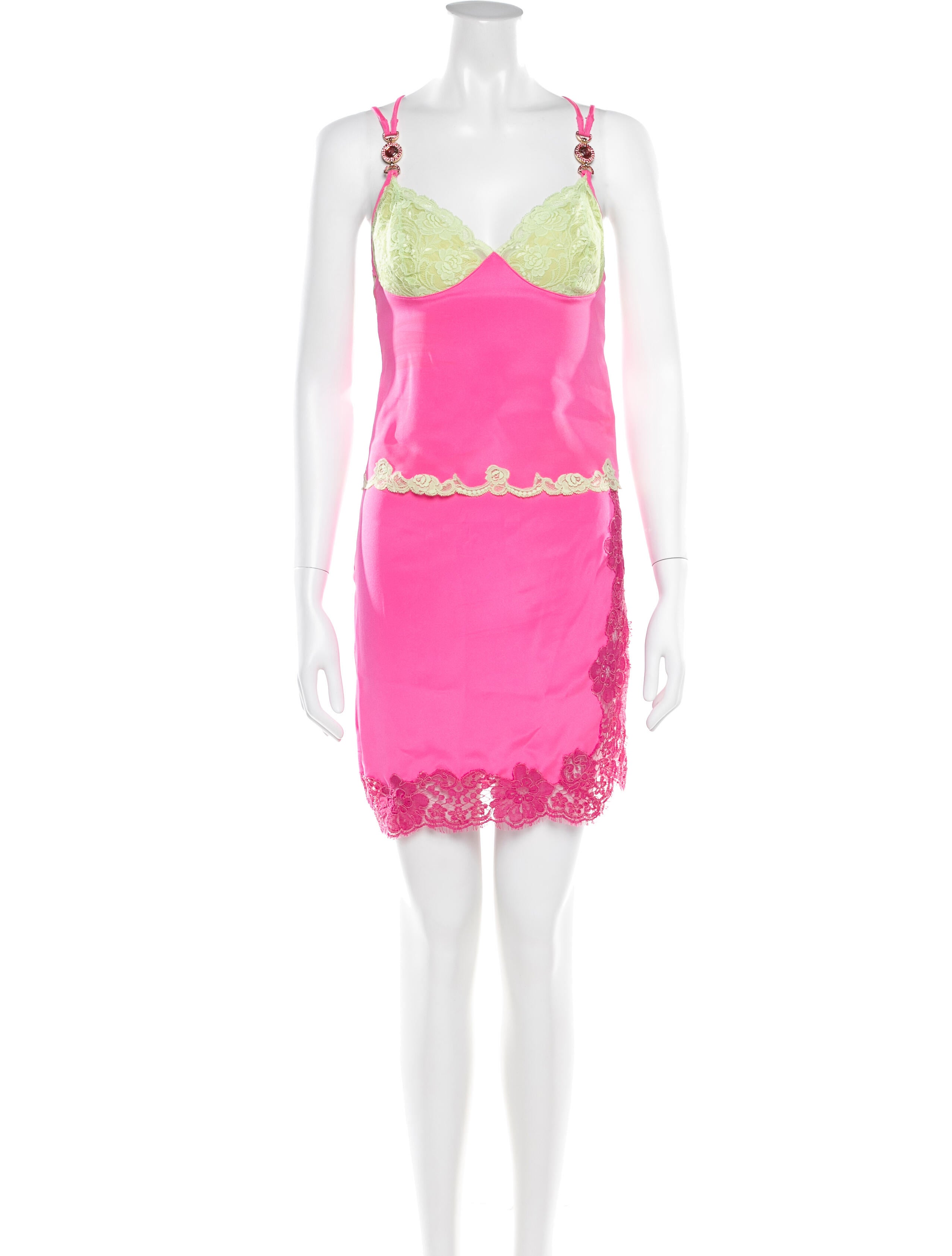 Gianni Versace Vintage 1996 Skirt Set