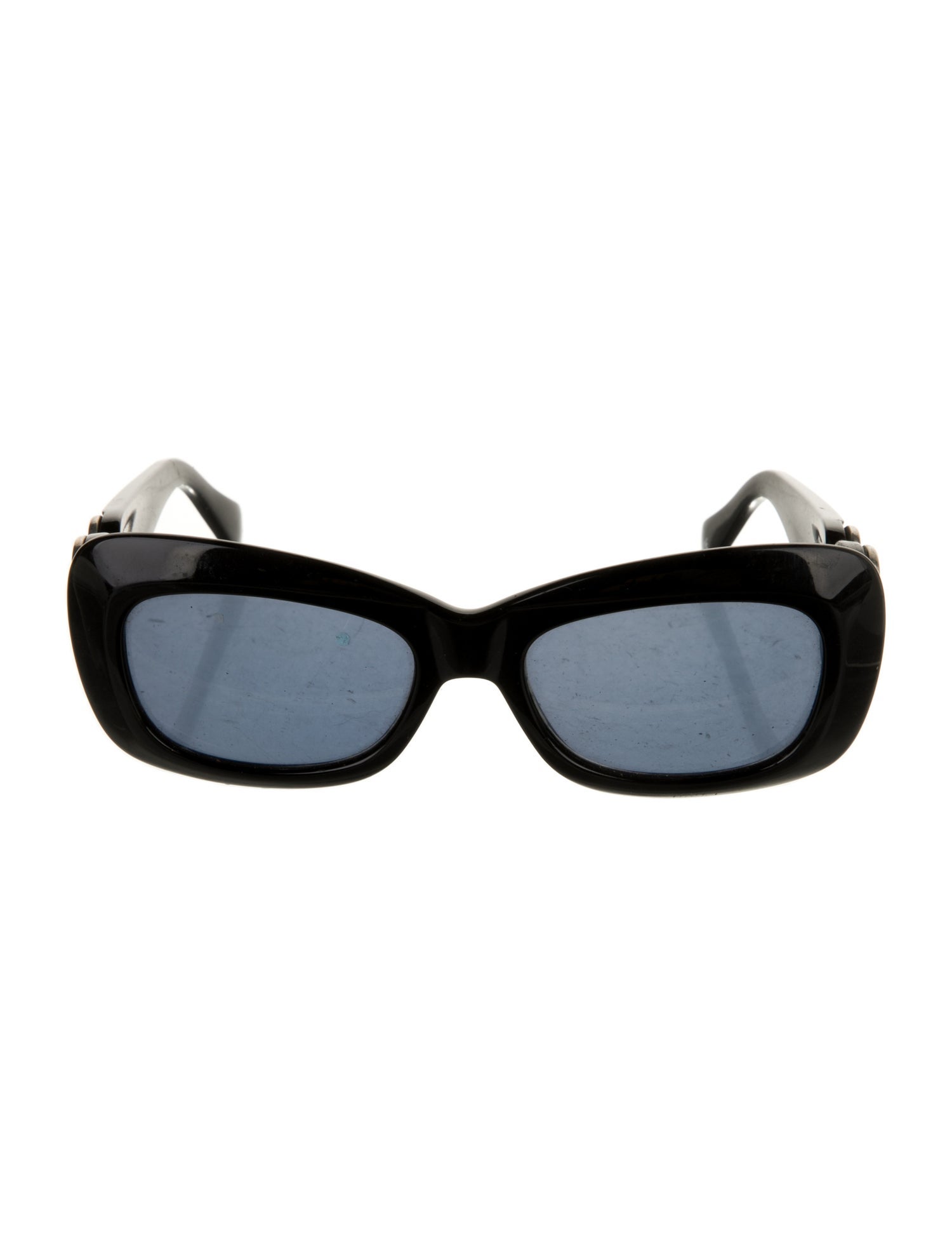 Gianni Versace Medusa Insignia Square Sunglasses