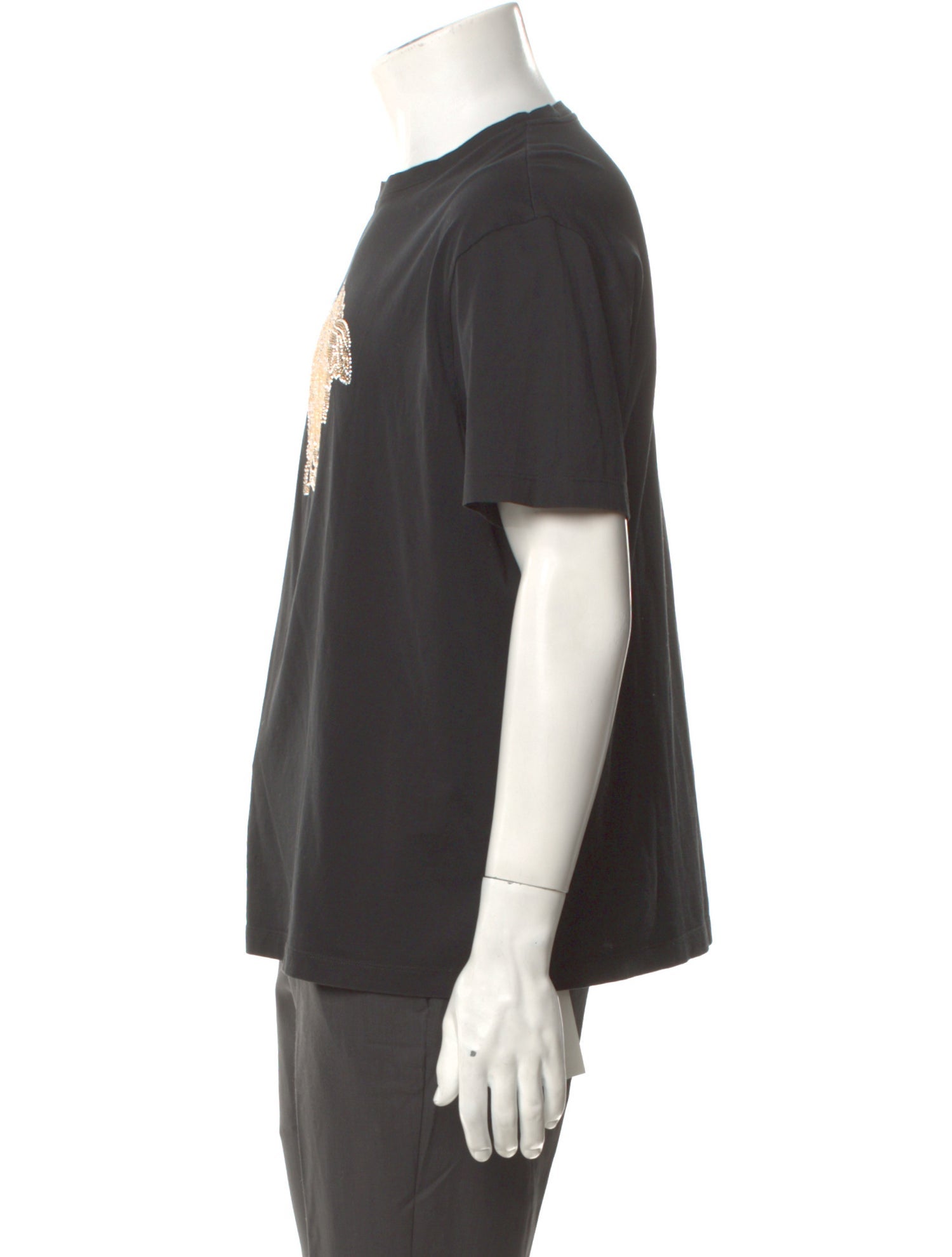 Versace Graphic Print Crew Neck T-Shirt