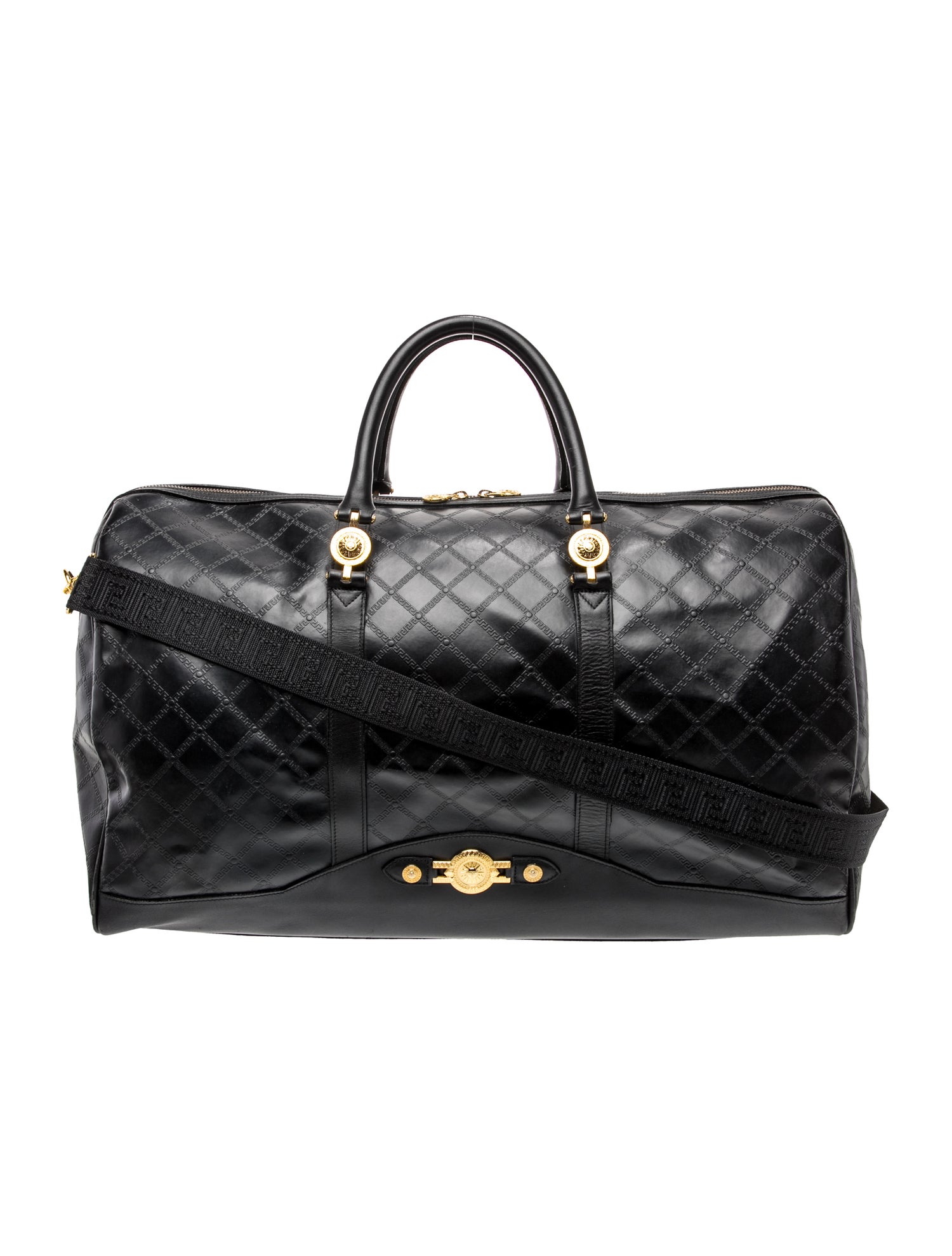Gianni Versace Medusa Weekender Bag Vintage