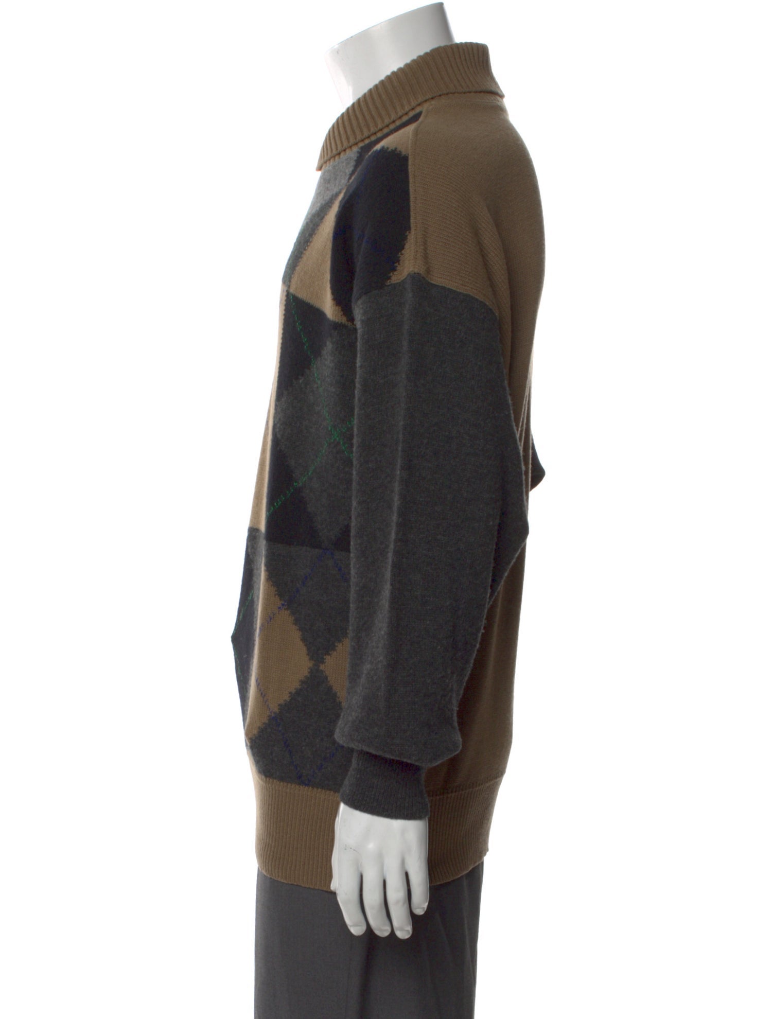 Gianni Versace Vintage 1980's Polo Sweater