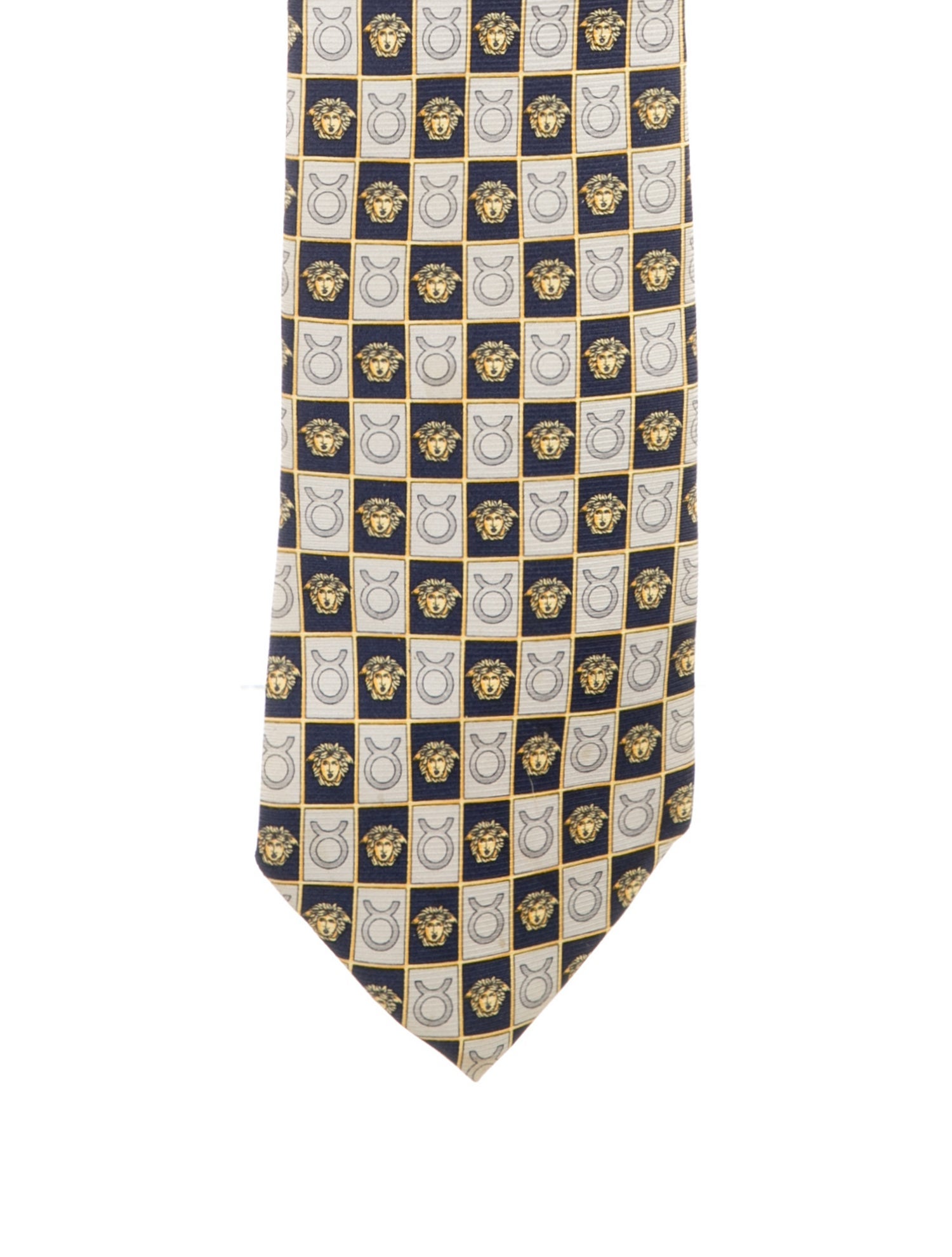 Gianni Versace Pattern Print Tie
