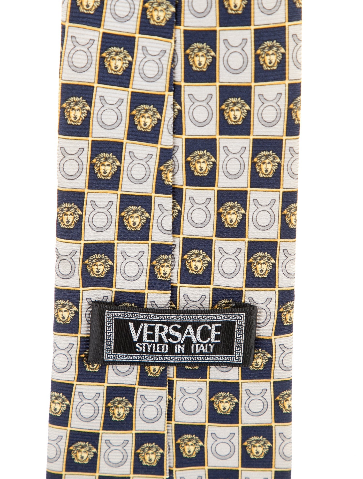 Gianni Versace Pattern Print Tie