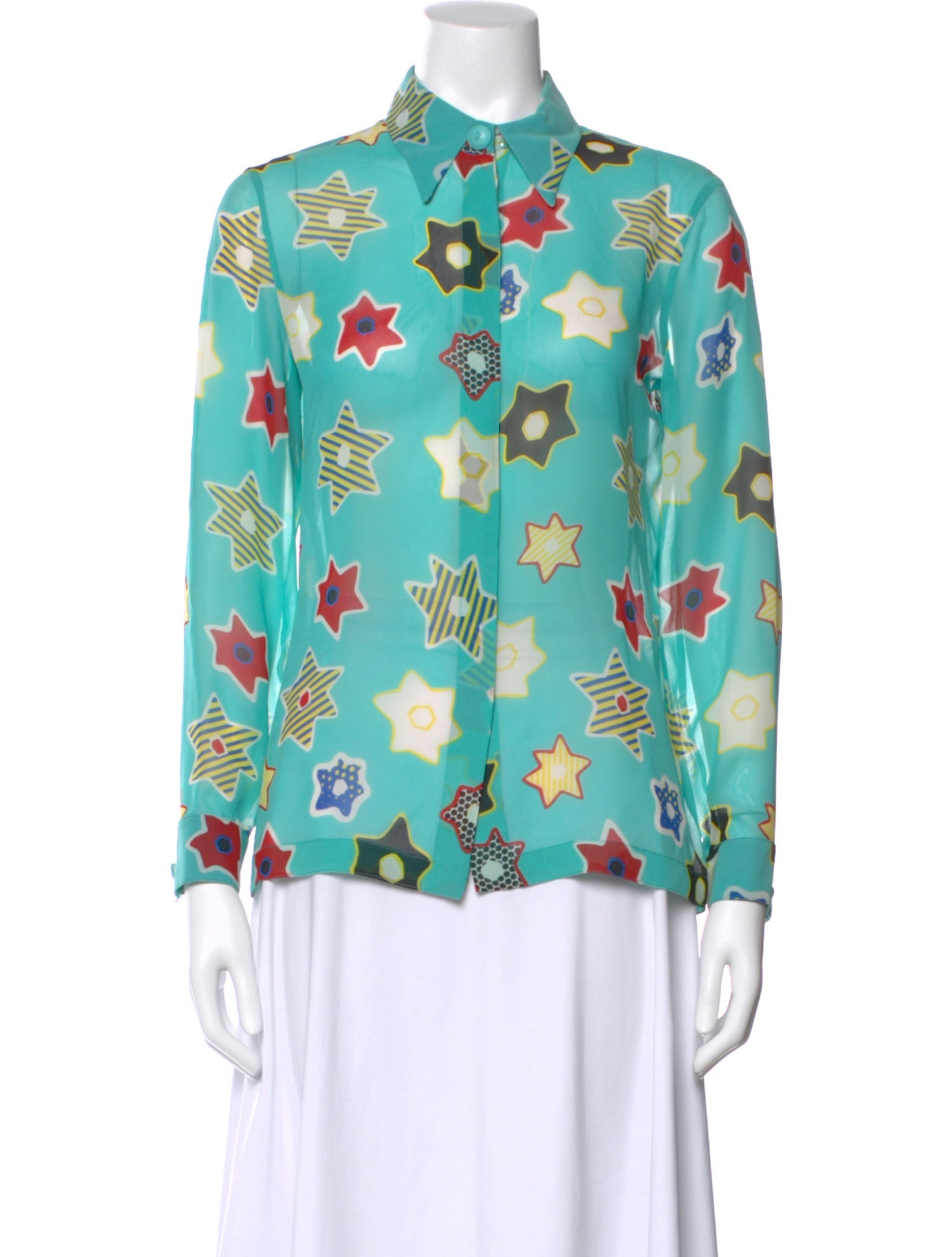 Gianni Versace Vintage 1997 Blouse