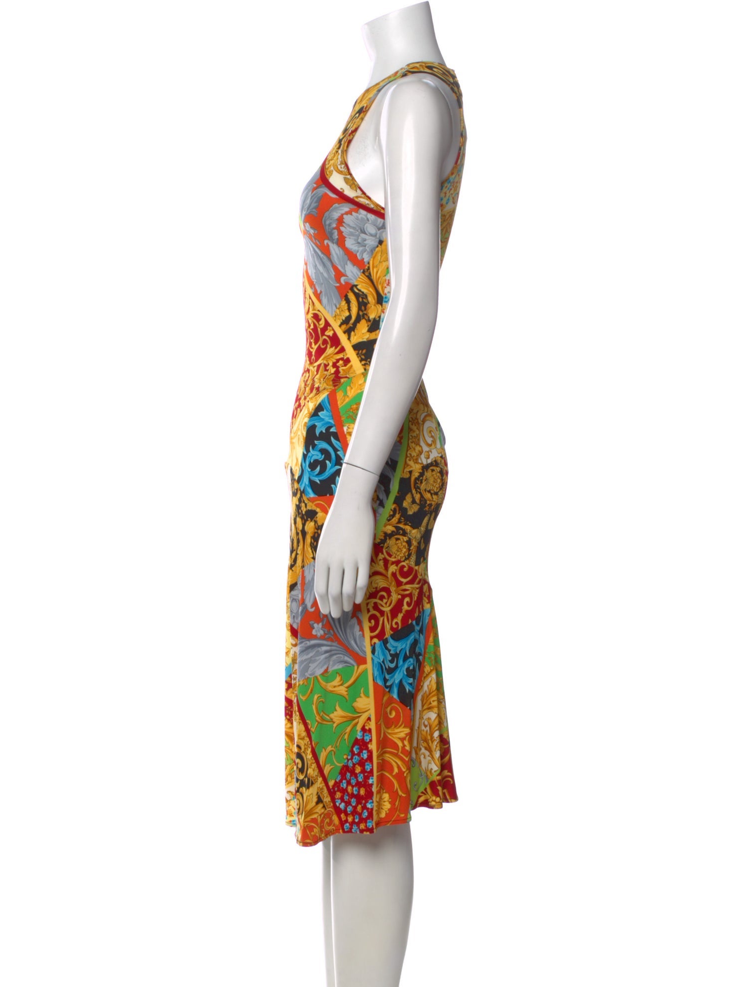 Gianni Versace Vintage Midi Length Dress