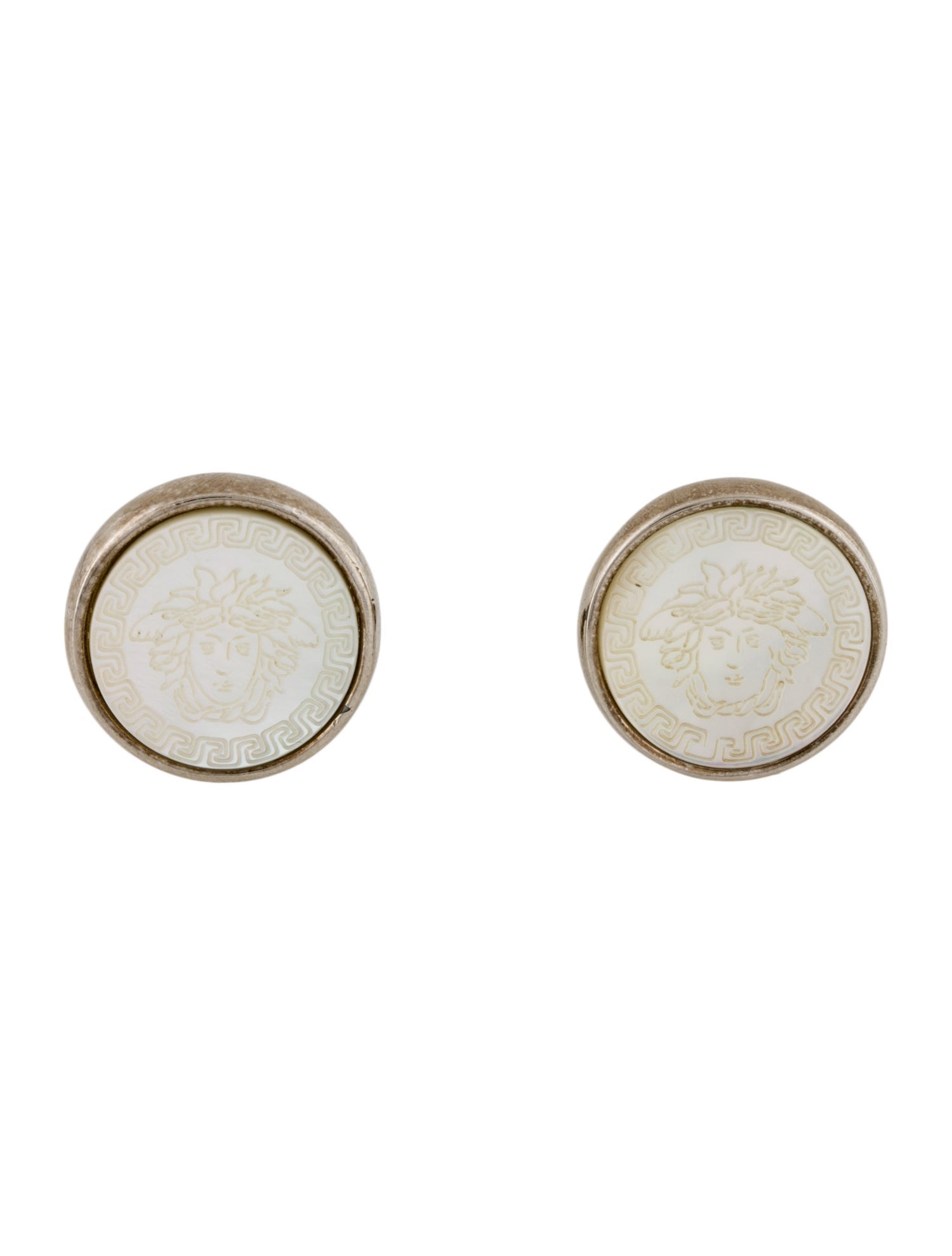 Gianni Versace Mother Of Pearl Cufflinks