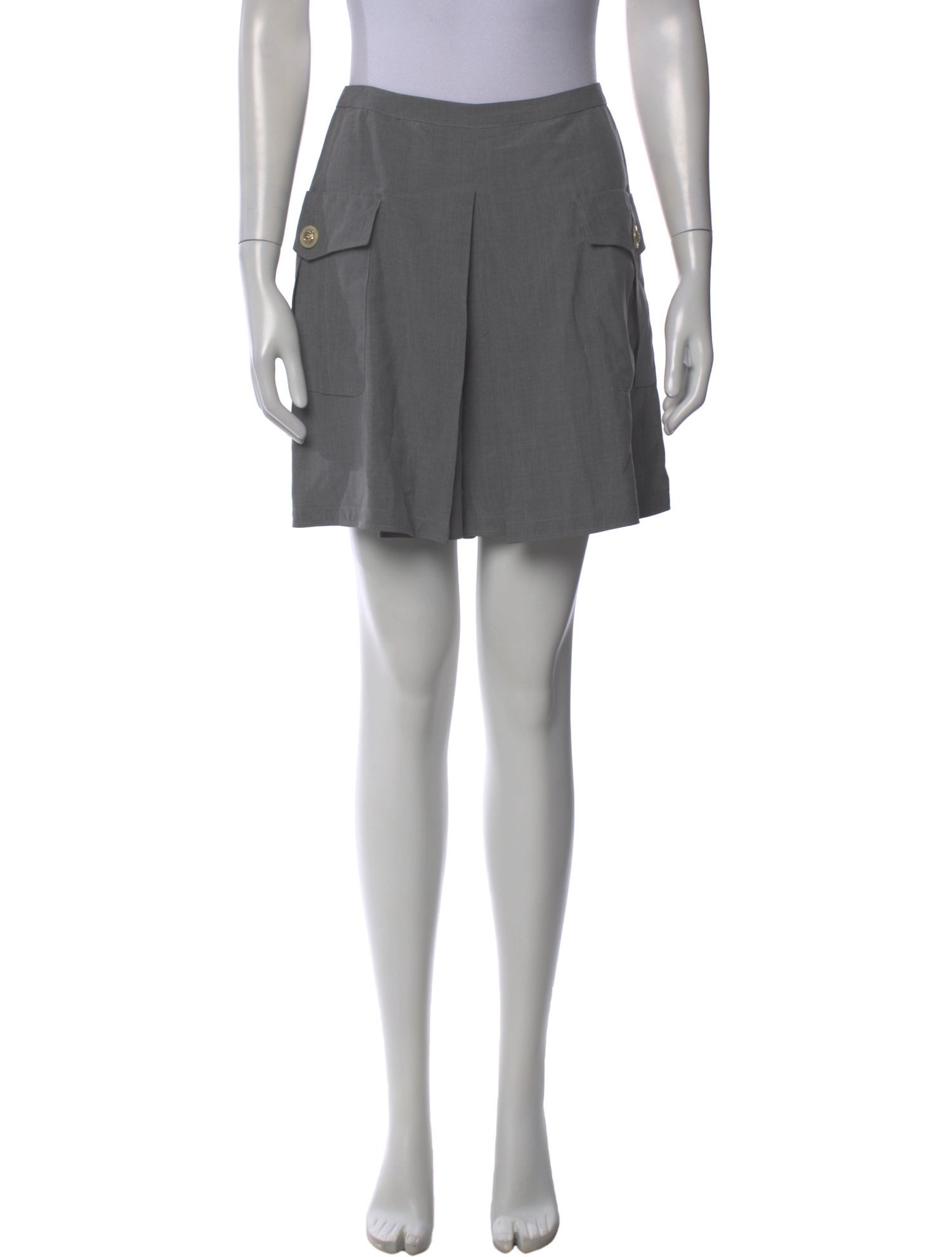 Gianni Versace Silk Knee-Length Shorts