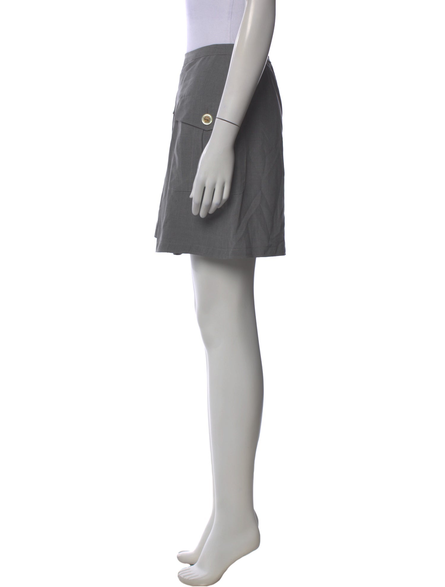 Gianni Versace Silk Knee-Length Shorts