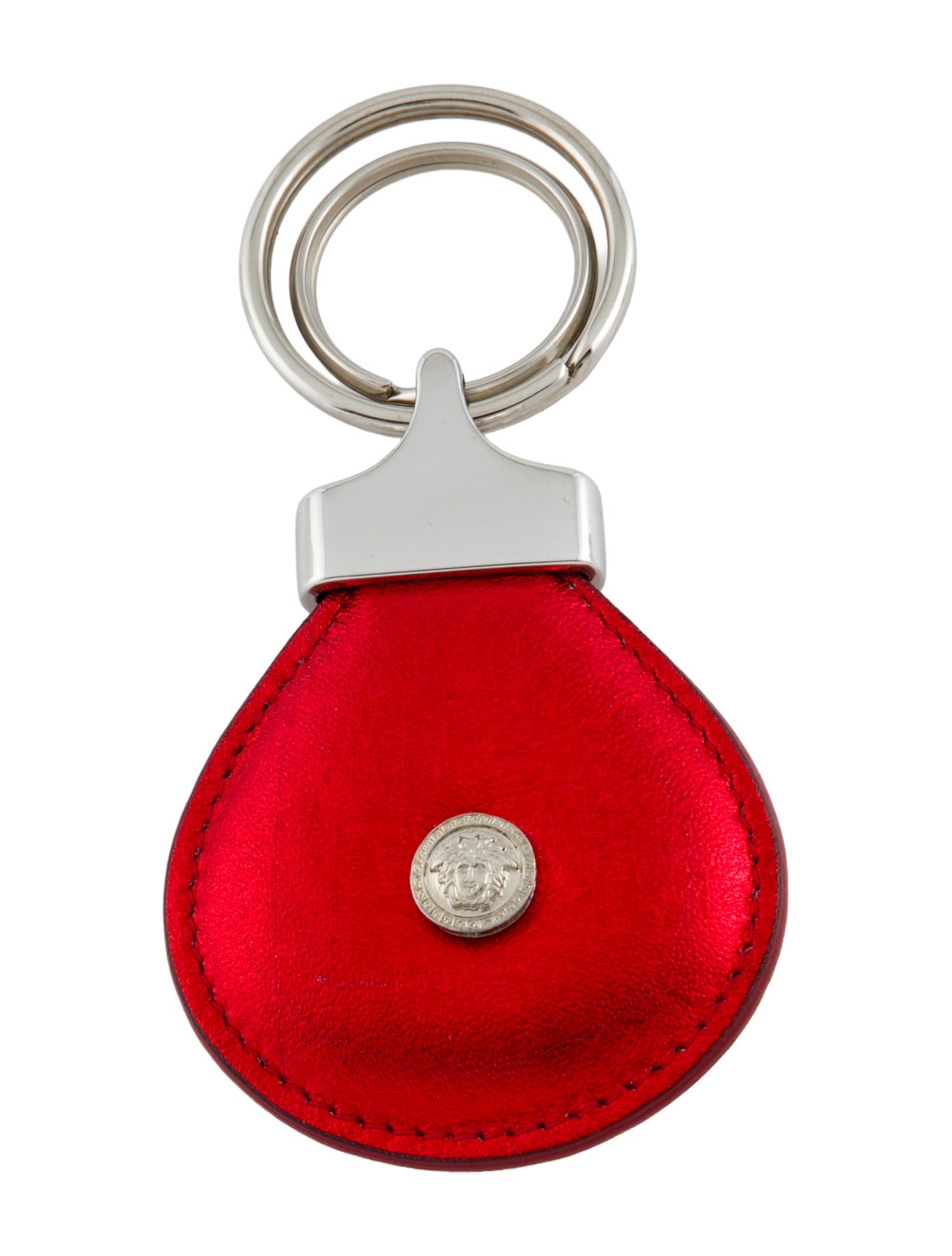 Gianni Versace Leather Keychain