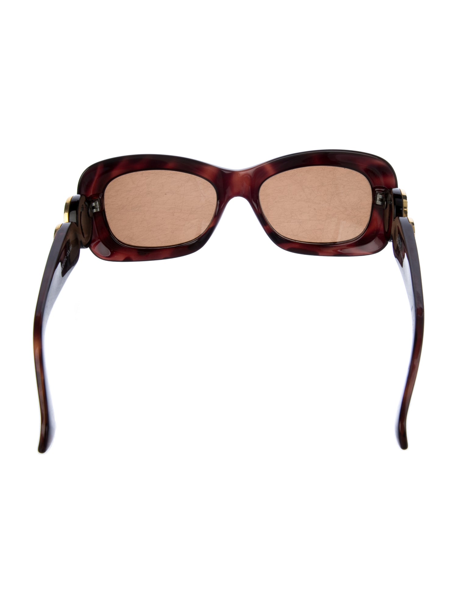 Gianni Versace Medusa Insignia Wayfarer Sunglasses