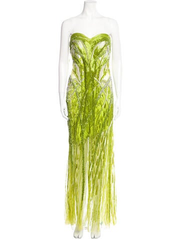 Gaurav Gupta Dresses Patterned Long Dress M