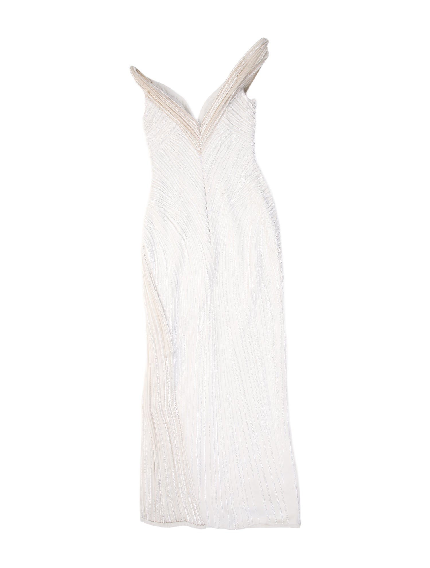 Gaurav Gupta V-Neck Long Dress
