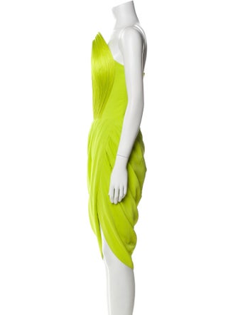 Gaurav Gupta Strapless Midi Length Dress