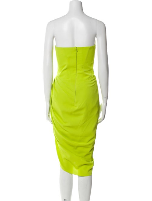 Gaurav Gupta Strapless Midi Length Dress