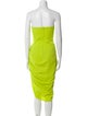 Gaurav Gupta Strapless Midi Length Dress
