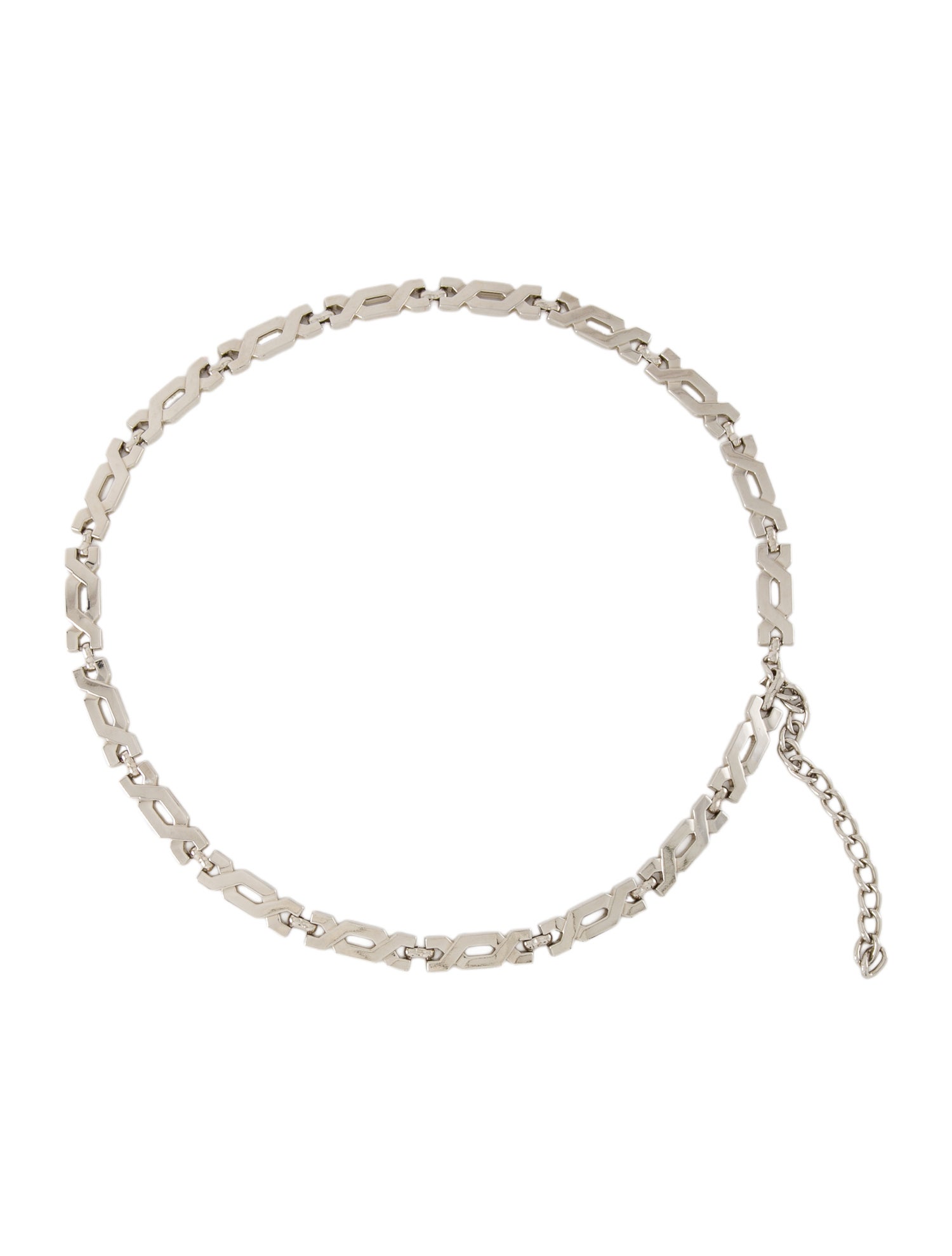 Gianni Versace Istante Collection Skinny Metal Waist Belt