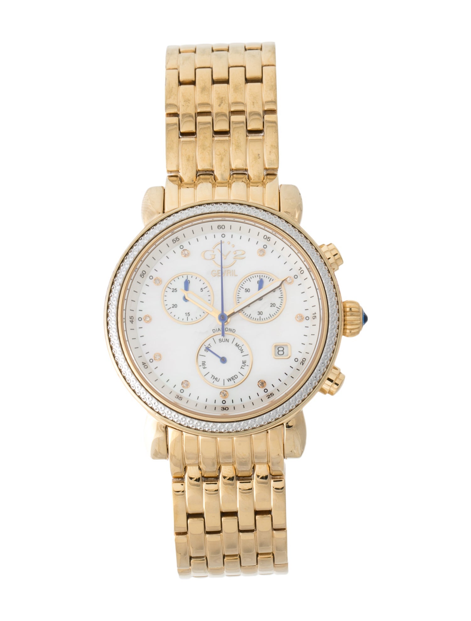 Gevril GV2 Marsala Chronograph Watch