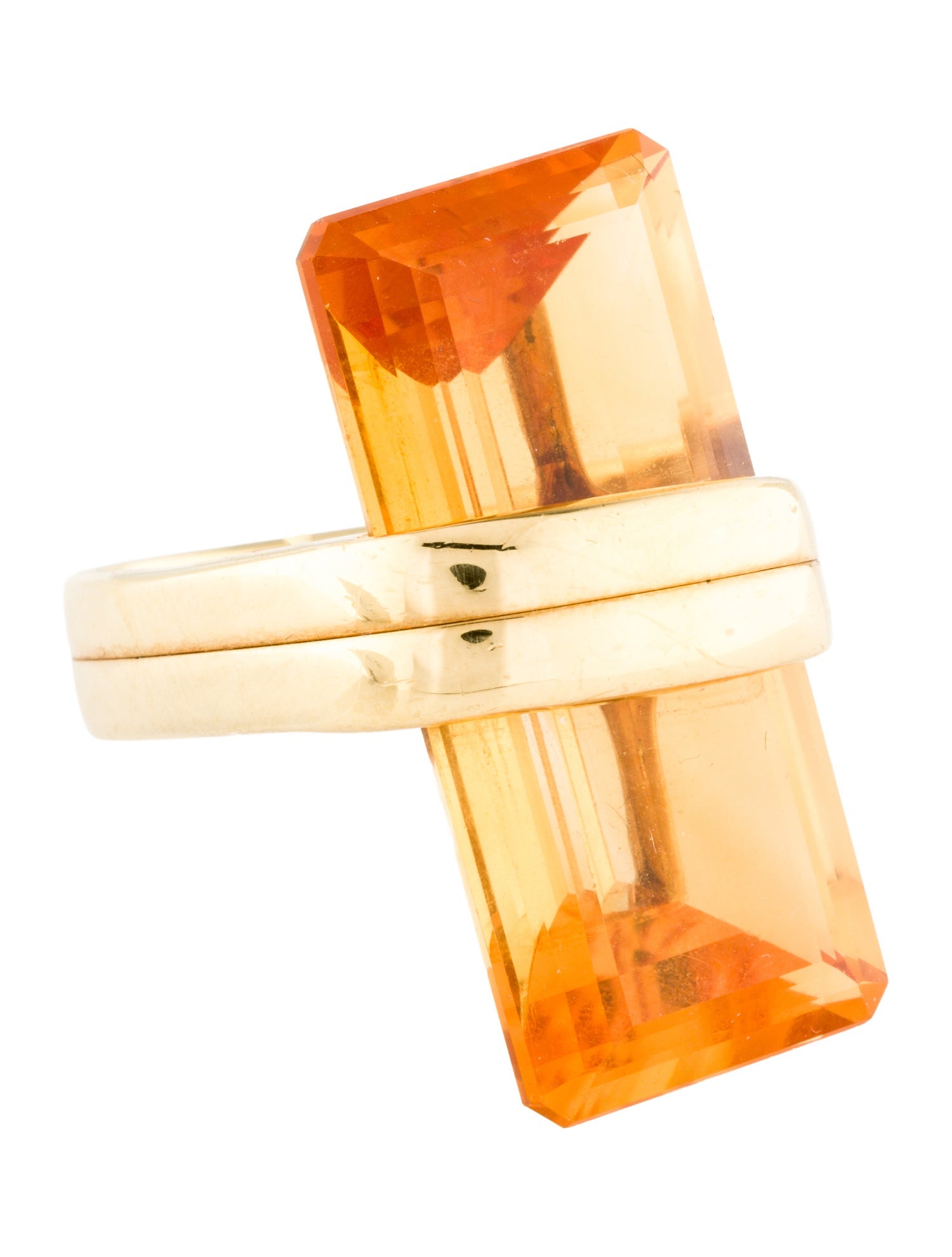 Gavello 18K Citrine Cocktail Ring