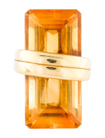 Gavello 18K Citrine Cocktail Ring