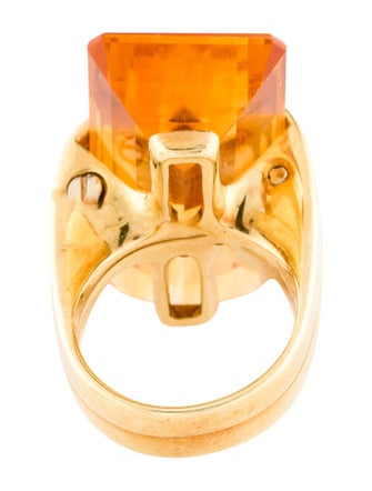 Gavello 18K Citrine Cocktail Ring