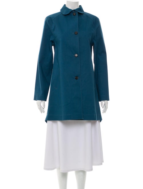 Hancock Knee-Length Peter Pan Collar Coat