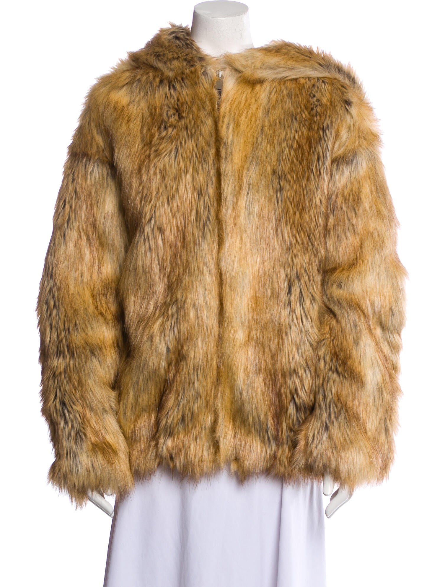 Halfboy Faux Fur Faux Fur Coat