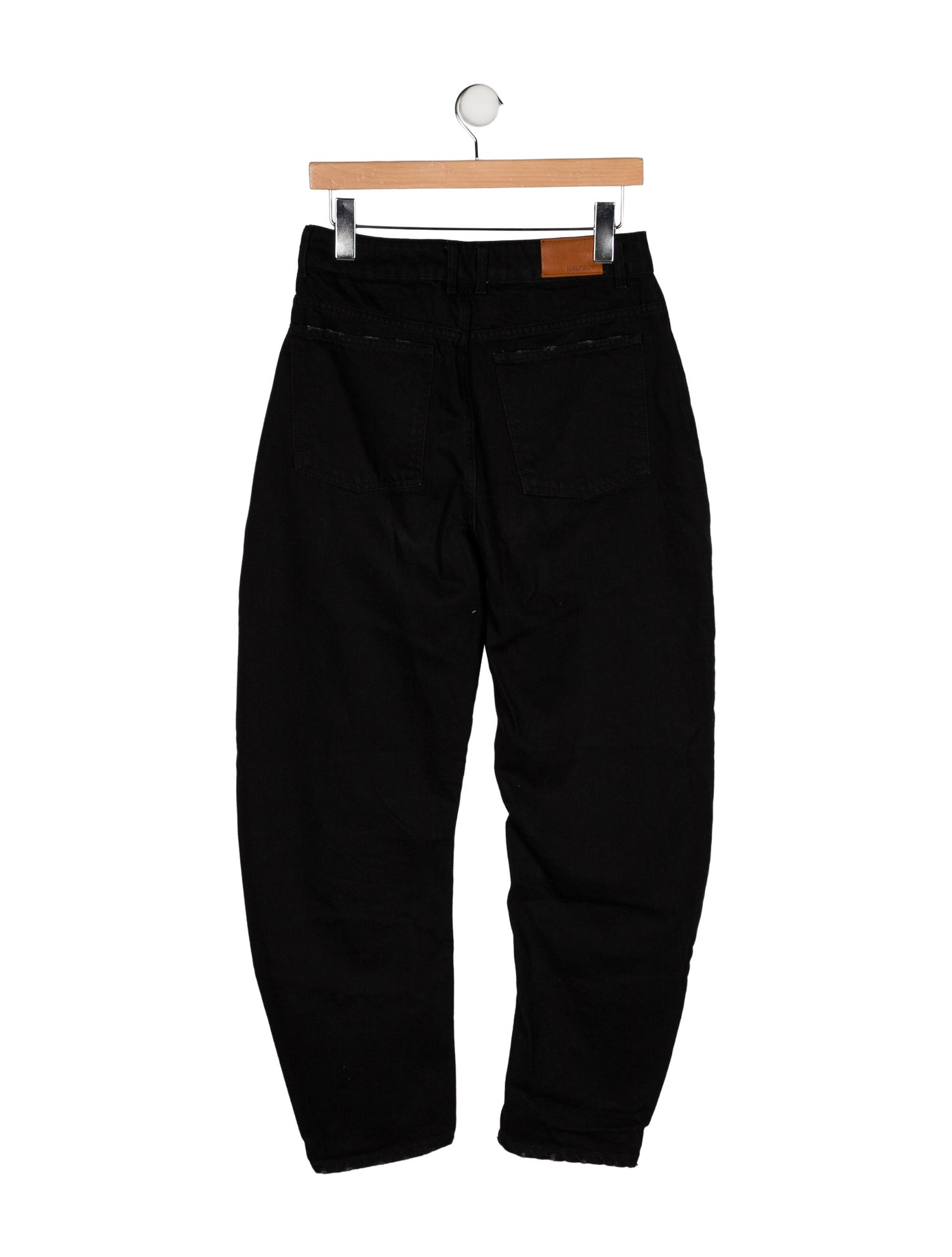 Halfboy High-Rise Straight Leg Jeans