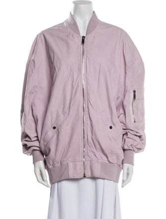 Halfboy Leather Bomber Jacket