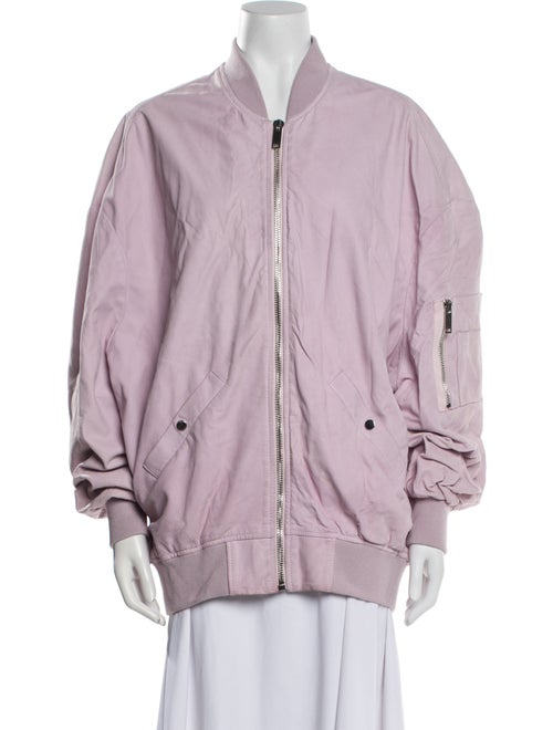 Halfboy Leather Bomber Jacket