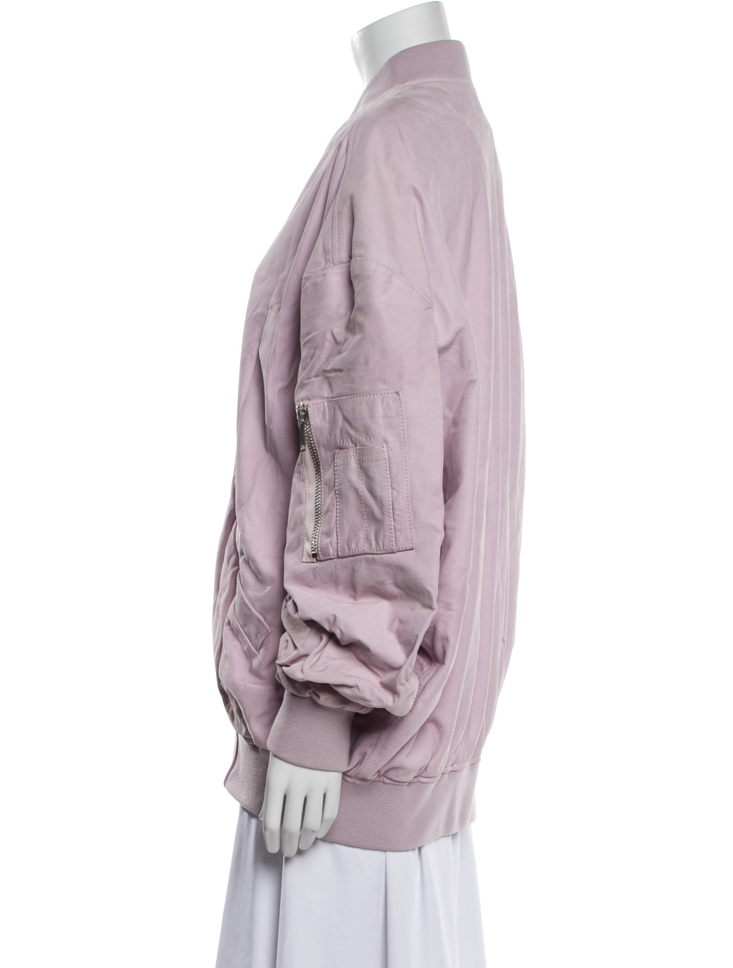 Halfboy Leather Bomber Jacket