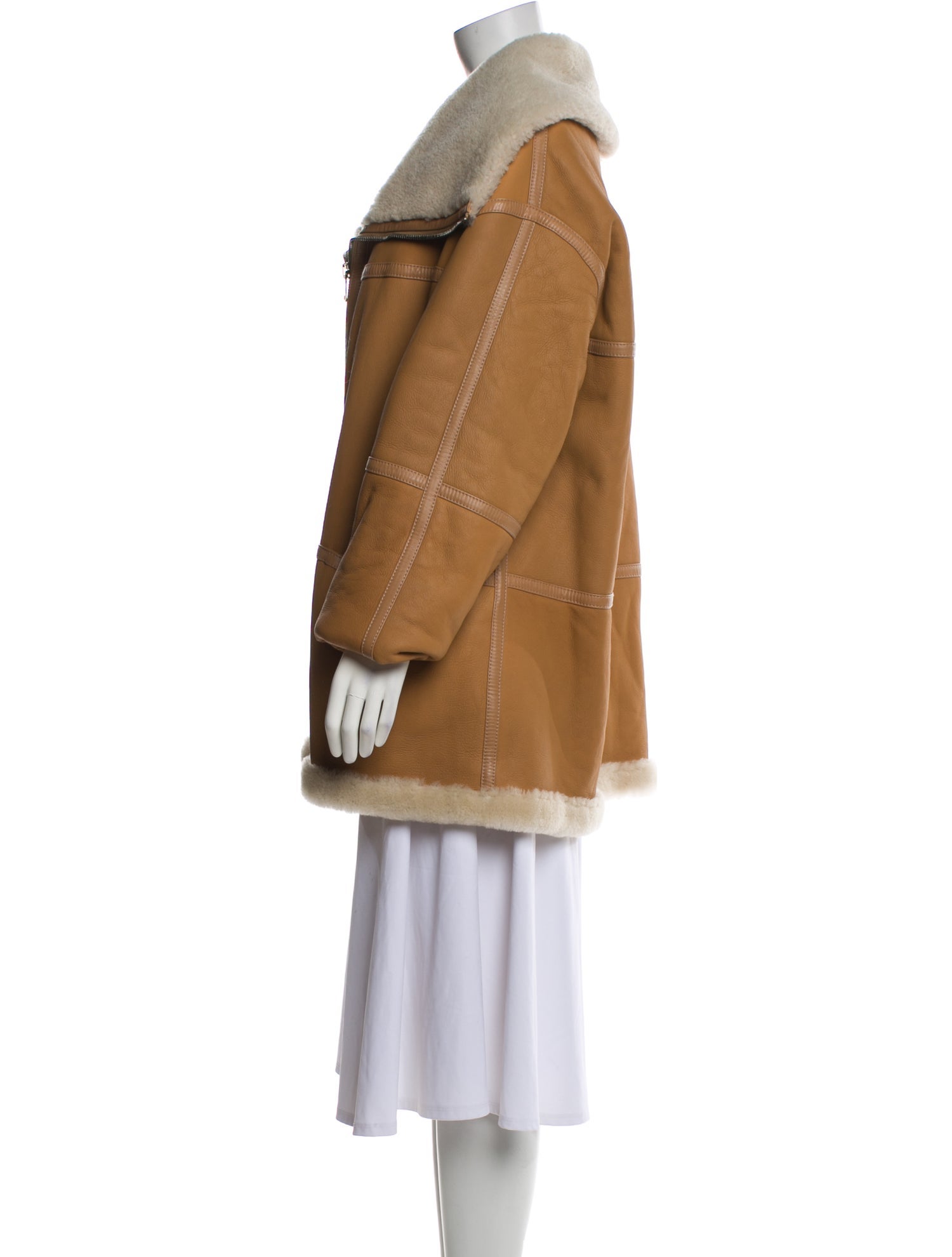 Halfboy Leather Coat