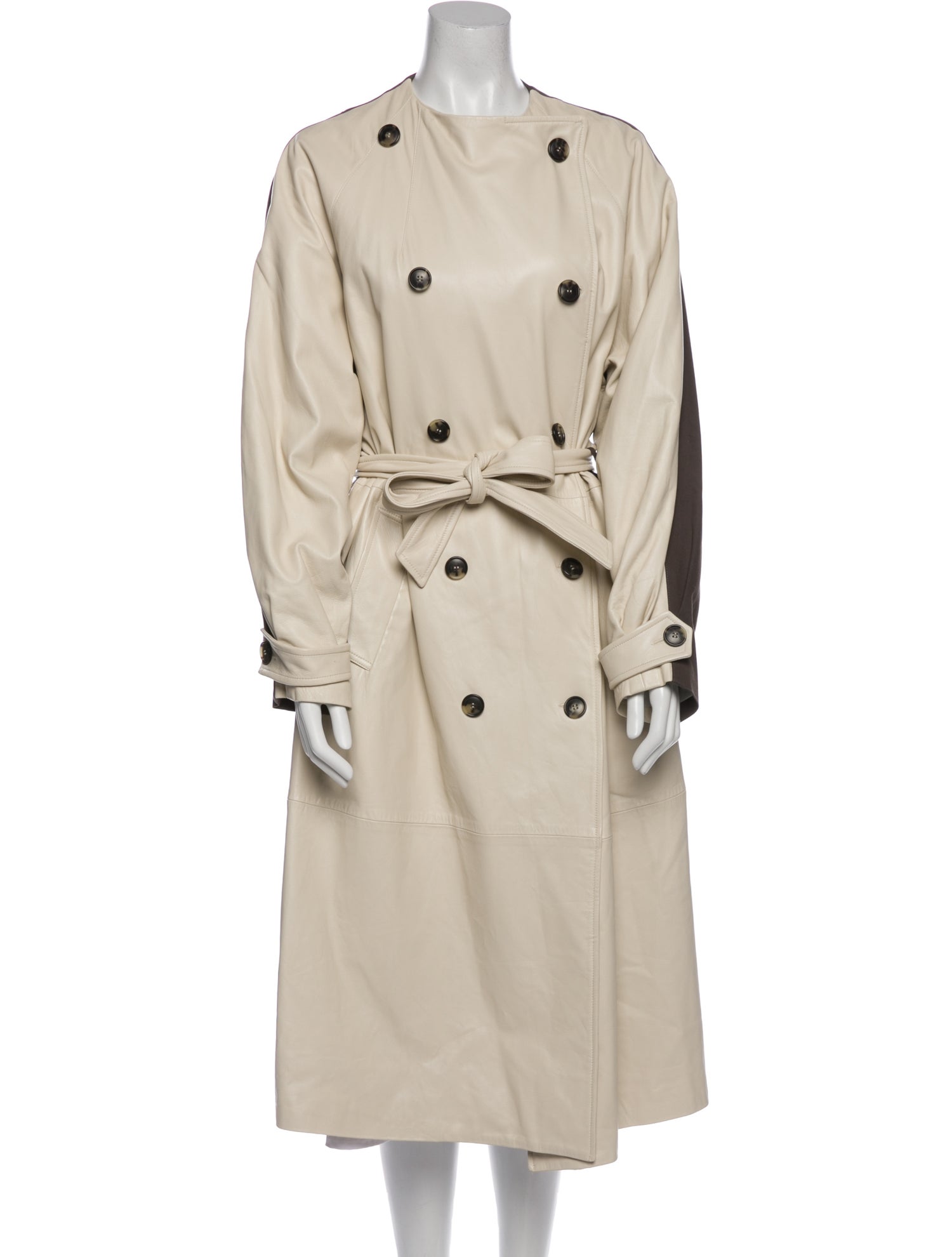 Halfboy Leather Trench Coat w/ Tags