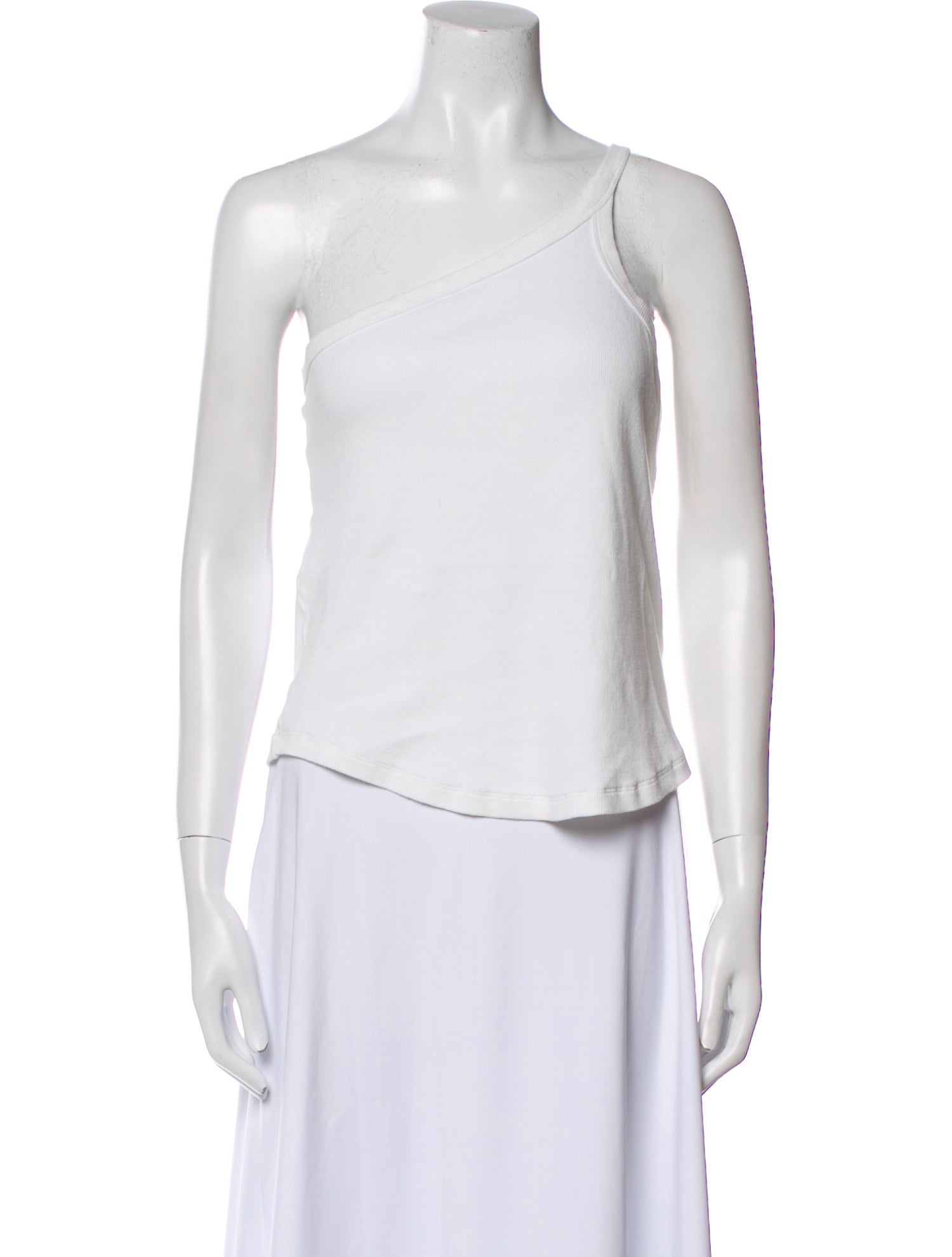 Halfboy One-Shoulder Sleeveless Top