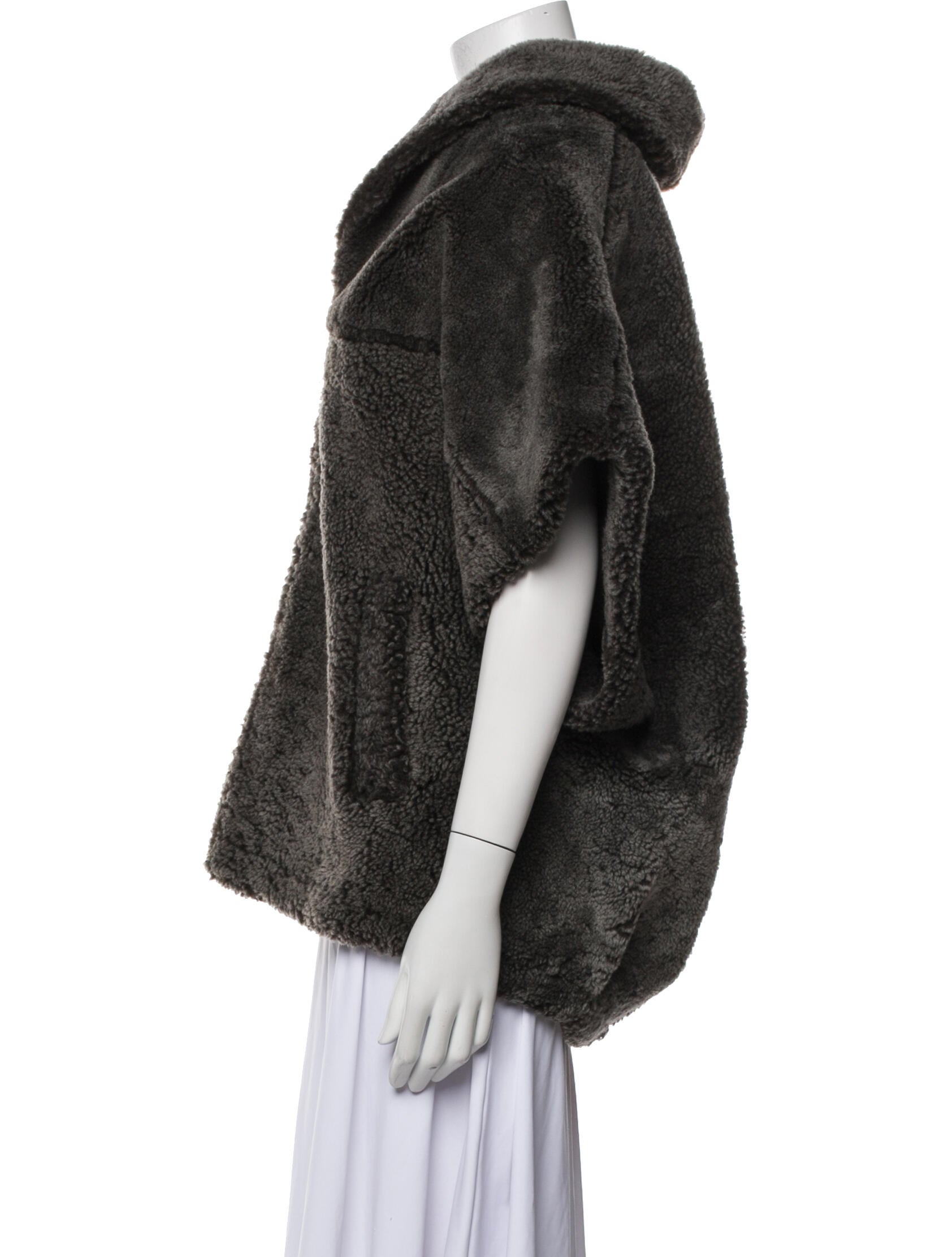 Halfboy Leather Faux Fur Jacket