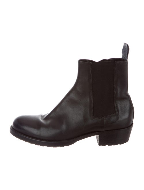 Haider Ackermann Leather Chelsea Boots Black