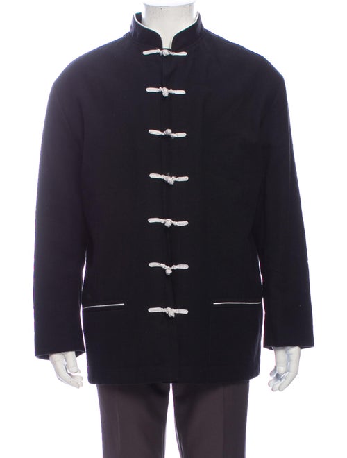 Haider Ackermann Cashmere Peacoat Black