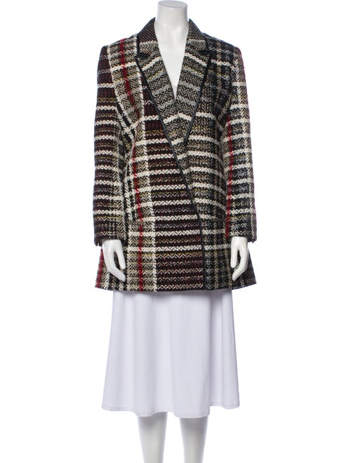 Haider Ackermann Tweed Pattern Blazer
