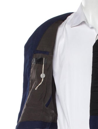 Haider Ackermann Colorblock Pattern Suit Vest
