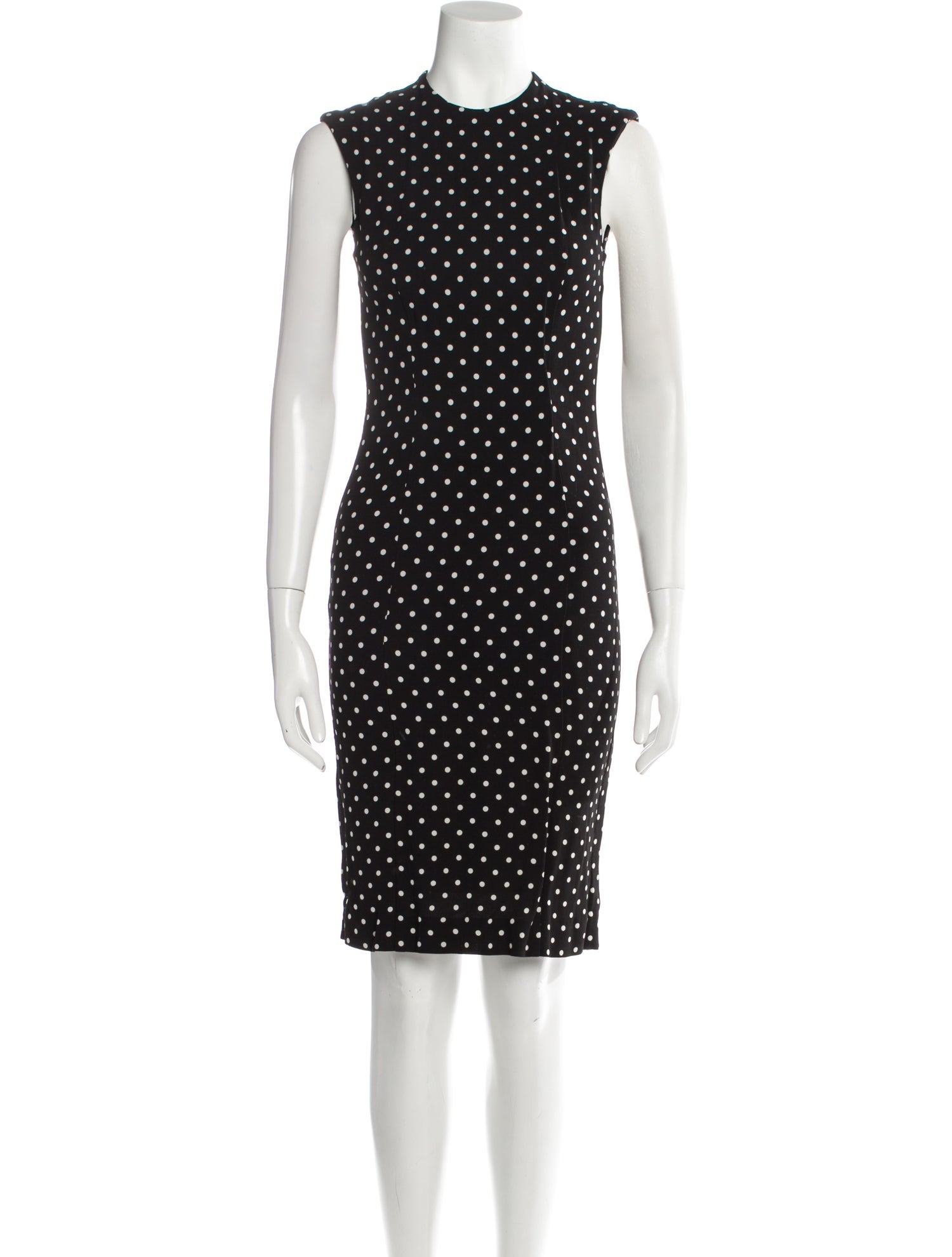 Haider Ackermann Polka Dot Print Knee-Length Dress