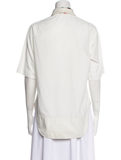 Haider Ackermann Short Sleeve Button-Up Top