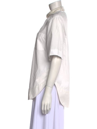 Haider Ackermann Short Sleeve Button-Up Top