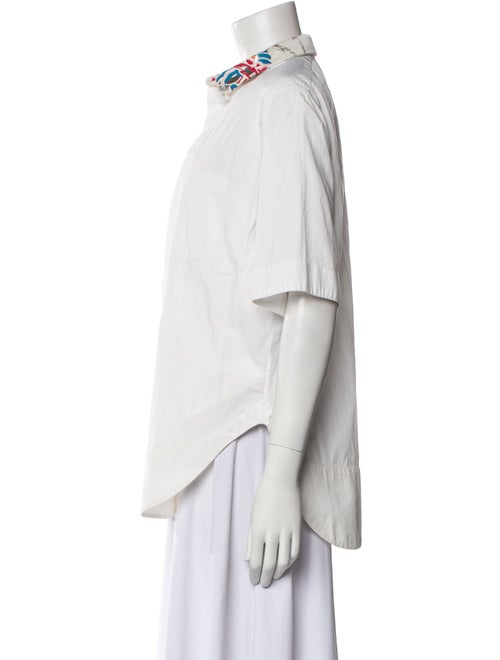 Haider Ackermann Short Sleeve Button-Up Top