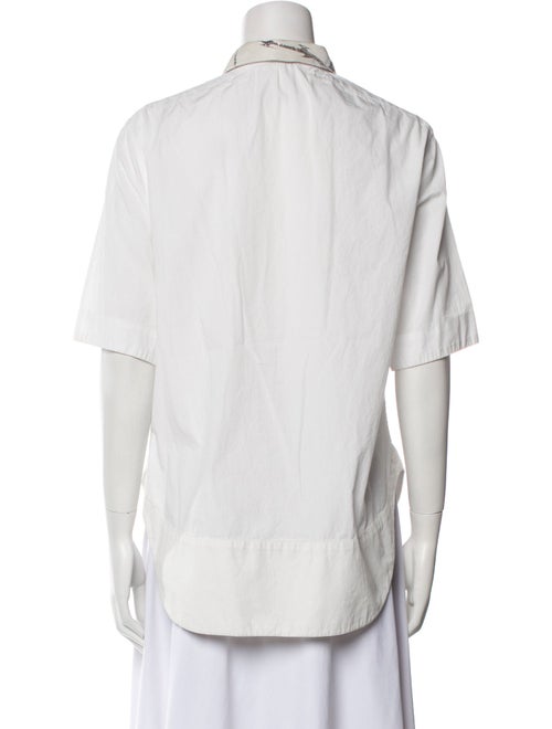 Haider Ackermann Short Sleeve Button-Up Top