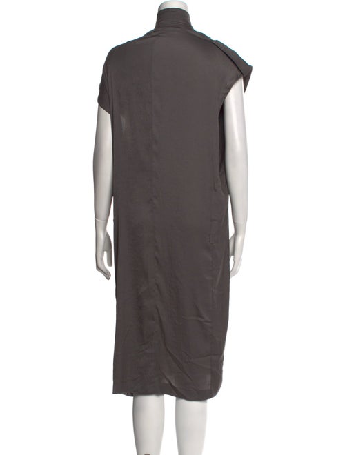 Haider Ackermann Cowl Neck Midi Length Dress