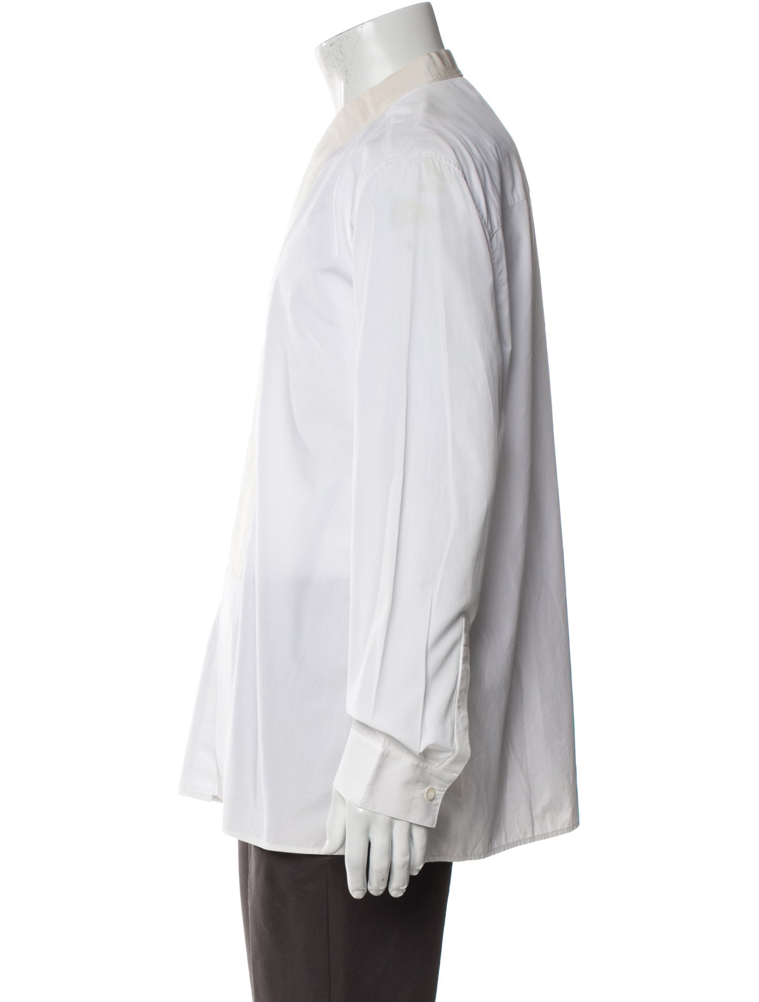 Haider Ackermann Long Sleeve Tuxedo Shirt