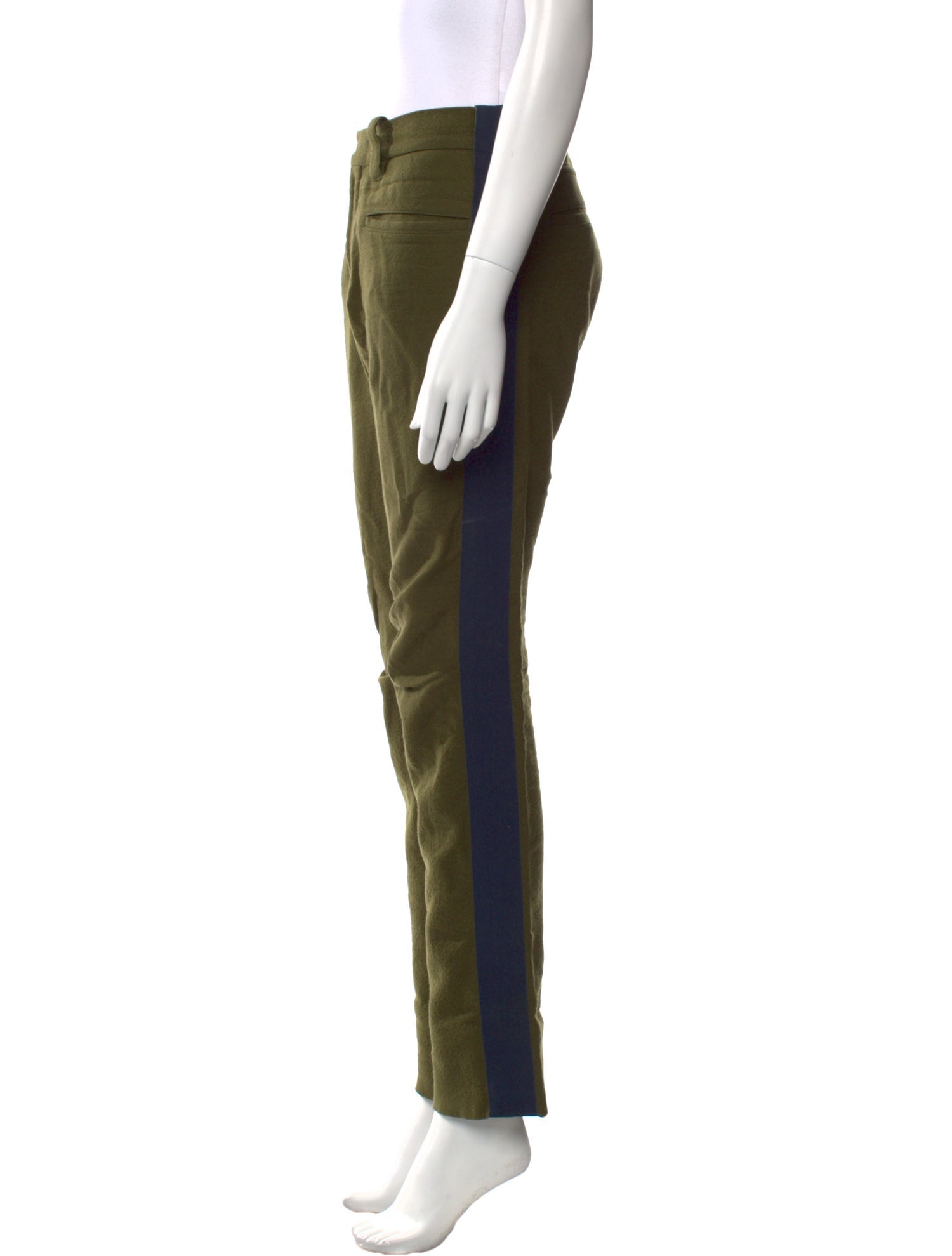 Haider Ackermann Virgin Wool Straight Leg Pants